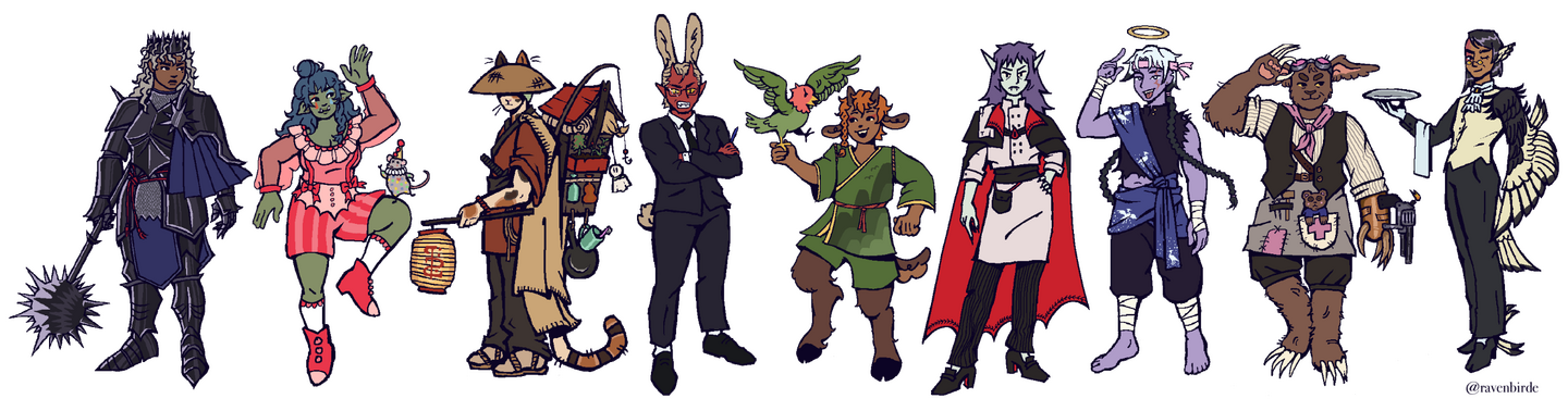 My OCs Lineup